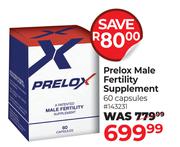Prelox Male Fertility Supplement 60 Capsules