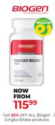 Biogen Gingko Biloba Products-Each