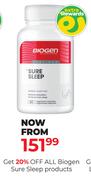 Biogen Sure Sleep Products-Each