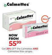 Calmettes & Calmettes Nite Range-Each