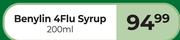 Benylin 4Flu Syrup-200ml