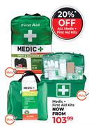 Medic+ First Aid Kits-Each