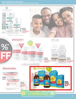 Dis-Chem : Healthy Living (16 September - 19 October 2025), page 5