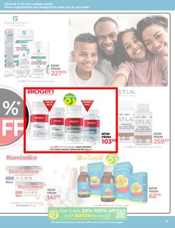 Dis-Chem : Healthy Living (16 September - 19 October 2025), page 5