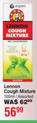 Lennon Cough Mixture Assorted-100ml