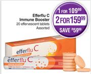 Efferflu C Immune Booster 20 Effervescent Tablets Assorted-For 2