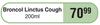 Broncol Linctus Cough-200ml