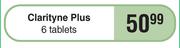 Clarityne Plus-6 Tablets