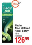 Illadin Aloe Metered Nasal Spray-15ml