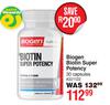 Biogen Biotin Super Potency 30 Capsules