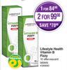 Lifestyle Health Vitamin Fizzy 10 Effervescent Tablets-For 1