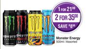 Monster Energy Assorted-500ml