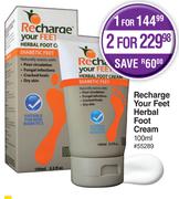 Recharge Your Feet Herbal Foot Cream-100ml