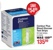 Contour Plus Blood Glucose Test Strips 50 Test Strips