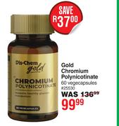 Dis-Chem Gold Chromium Polynicotinate 60 Vegecapsules