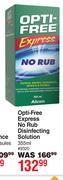 Opti Free Express No Rub Disinfecting Solution-355ml