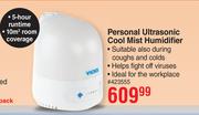 Vicks Personal Ultrasonic Cool Mist Humidifier