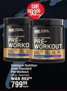 Optimum Nutrition Gold Standard Pre Workout Assorted-330g Each