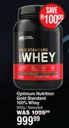 Optimum Nutrition Gold Standard 100% Whey Assorted-900g