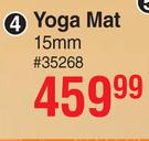 Dis-Chem Living Fit Yoga Mat 15mm