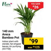Flora 140mm Areca Bamboo Pot