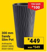 300mm Sandy Slim Pot