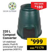 Decor Outdoor 220L Compost Converter