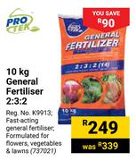 Protek General Fertiliser 2:3:2-10Kg