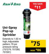 Rain Bird Uni-Spray Pop Up Sprinkler