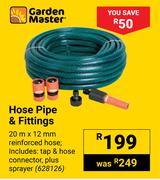 Garden Master Hose Pipe & Fittings