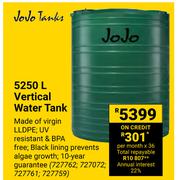 JoJo Tanks 5250L Vertical Water Tank