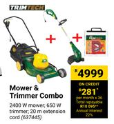 Trimtech Mower & Trimmer Combo