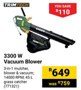 Trimtech 3300W Vacuum Blower
