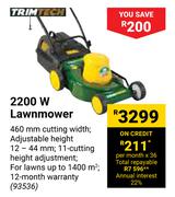 Trimtech 2200W Lawnmower