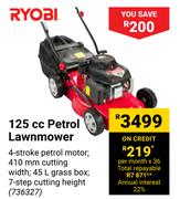 Ryobi 125cc Petrol Lawnmower