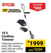 Ryobi 18V Cordless Trimmer