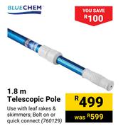 Blue Chem 1.8m Telescopic Pole