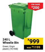 240L Wheelie Bin