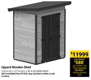 Upyard Wooden Shed