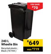 240L Wheelie Bin