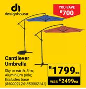 Design House Cantilever Umbrella-Each