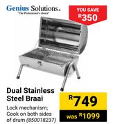 Genious Solutions Dual Stainless Steel Braai 850018237