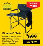 Camp Master Directors' Chair 780048
