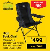 Camp Master High Back Chair 850014541