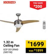 Goldair 1.32m Ceiling Fan GCF-2012RWD 580198