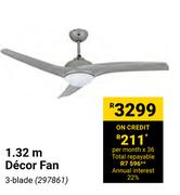 1.32m Decor Fan 297861