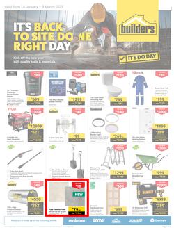 Builders Inland : It's Back To Site Done Right Day (14 January - 03 March 2025), page 1