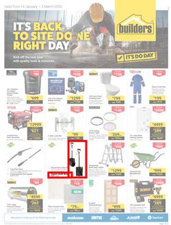 Builders Inland : It's Back To Site Done Right Day (14 January - 03 March 2025), page 1