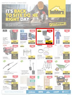 Builders Inland : It's Back To Site Done Right Day (14 January - 03 March 2025), page 1
