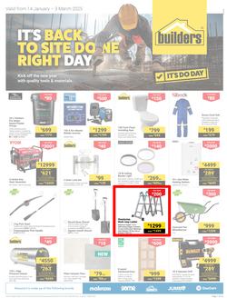 Builders Inland : It's Back To Site Done Right Day (14 January - 03 March 2025), page 1